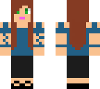 cute brown hair girl