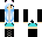cute panda girl