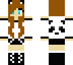 cute panda girl