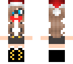 edit of dorky santa girl