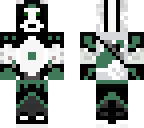 epic panda ninja in green form