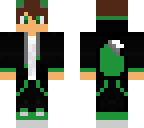 green wolf guy
