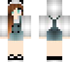 kawaii wolf overalls 2