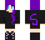 purple hair