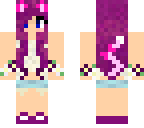 purple kitten girl