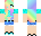 rainbow girl