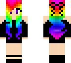 rainbow girl