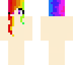 rainbow hair base