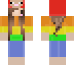 rainbow sheep girl