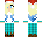 saimscrafter pjs blue hair