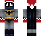 squid batman santa