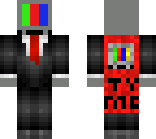 super tv in a suit