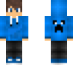 the man blue