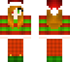 winter girl pj's also my skin now past 5