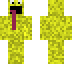 yellow cookie monster