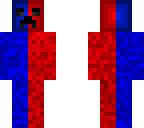 blue and red creeper thing