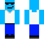 blue gangtser up in here