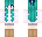 blue hair