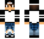 blue hipster boy