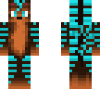 blue striped cat