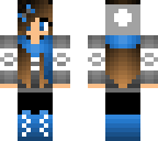 blue winter girl 