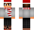 boy with santa hat