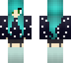 cute blue girl