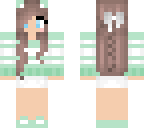 cute mint girl