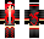 edited red dragon girl