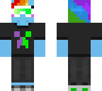 futuristic rainbow dash
