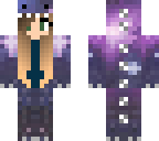 galaxy dino girl