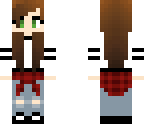 girl skater skin