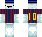 messi snowman