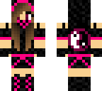 pink ninja girl