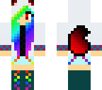 rainbow cat girl 7