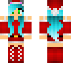 wolf girl santa