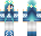 blue girl