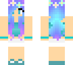 blue pretty girl