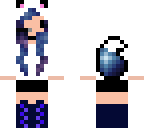 chibi galaxy girl