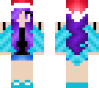 christmas hat girl