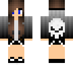 cool skull girl