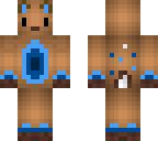 cute blue raindeer