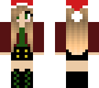 festive girl