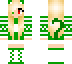 green christmas sweater girl