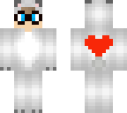 heart polarbear