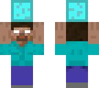 herobrine and diamond