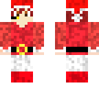 humanfoxy with santa hat