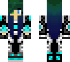 new matching blue hair