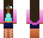 pink jacket girl