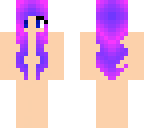 pink purple and blue hair base